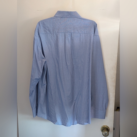 Chaps Men's Light Blue Dress Shirt - Picture 2 of 5